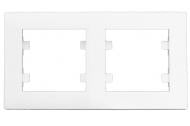 Рамка двойная Makel Rizz горизонтальная белый 88001702