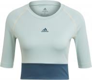 Футболка Adidas W SPRT4IA CROP GL3958 р.M зеленый