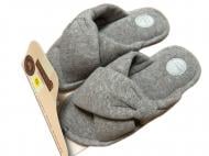 Капці домашні Gemelli Вузлик р.39 бежевий