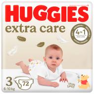 Подгузники Huggies Extra Care 3 6-10 кг 72 шт.