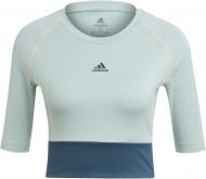Футболка Adidas W SPRT4IA CROP GL3958 р.XL зелений Футболка Adidas W SPRT4IA CROP GL3958 р.XL зелений