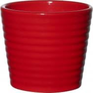 Кашпо керамічне Scheurich Minis Expressive круглий 0,3 л червоний