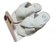 Тапки домашние Gemelli Вузлык р.41 молочный