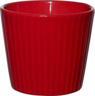Кашпо керамічне Scheurich Minis Expressive круглий 0,6 л червоний