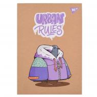Блокнот YES 80 клетка Urban animals крафт 151993