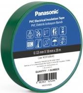 Ізострічка Panasonic 0,125х18 мм 20 м зелена ПВХ WCMT20GRARJ