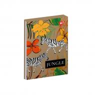 Блокнот YES 80 лист. клетка Jungle крафт