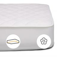 Наматрасник MirSon 951 Natural Line Стандарт Eco обычный с резинкой по периметру 26х100x200 см