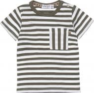 Футболка для мальчиков Dirkje р.80 белый из хаки T46611-35