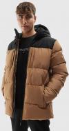 Пуховик мужской 4F 4FRAW23TDJAM299-82S р.M коричневый