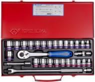 Набор головок KING TONY 30 шт. 4530CR01