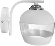Бра Focus Light плафон 120 мм 1xЕ27 белый хром 3190/1 З+Б