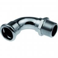 Отвод KAN с наружной резьбой Steel - длинный 54хR2