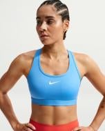 Бра Nike W NK SWSH MED SPT BRA DX6821-414 р.XL голубой