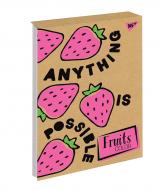 Блокнот YES 80 лист. клетка Fruits color