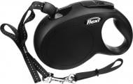 Поводок-рулетка Flexi Classic М черный до 20 кг 8 м