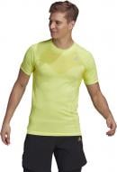 Футболка Adidas PRIMEKNIT TEE M GL6855 р.M салатовий