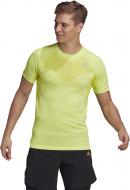 Футболка Adidas PRIMEKNIT TEE M GL6855 р.S салатовый