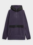Джемпер 4F FLEECE M137 4FAW23TFLEM137-60S р.S фіолетовий