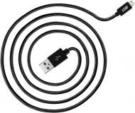 Кабель JUST Lightning – USB 2 м черный (LGTNG-CPR20-BLCK)