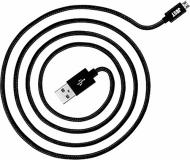 Кабель JUST USB – microUSB 0.20 м (MCR-CPR12-BLCK)