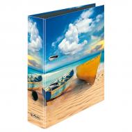 Папка-регистратор А4 8 см Come on Summer Boats 50036134 Herlitz