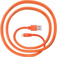 Кабель JUST Lightning – USB 1,2 м оранжевый (LGTNG-FRDM-RNG)