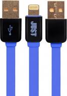 Кабель JUST Lightning – USB 1,2 м голубой (LGTNG-RNBW-BL)