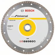 Диск алмазный отрезной Bosch ECO Universal Turbo 230x22,23 2608615048