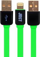 Кабель JUST Lightning – USB 1,2 м зеленый (LGTNG-RNBW-GRN)