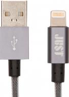 Кабель JUST Lightning – USB 1,2 м серый (LGTNG-SLCN-GR)
