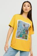 Футболка YAPPI WYL30024 р.M желтый
