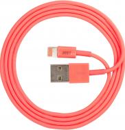 Кабель JUST Lightning – USB 1 м розовый (LGTNG-SMP10-PNK)