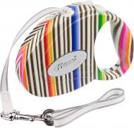 Поводок-рулетка Flexi Fashion Ladies Stripes М до 25 кг 5 м