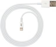 Кабель JUST Lightning – USB 1 м белый (LGTNG-SMP10-WHT)