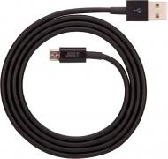 Кабель JUST USB – microUSB 1 м (MCR-SMP10-BLCK)