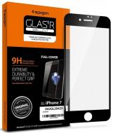 Захисне скло Spigen для для Apple iPhone SE/8/7 FC (1 Pack) Black/Clear (042GL20425)