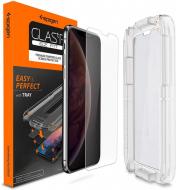 Защитное стекло Spigen для для Apple iPhone Xs Glas.tR EZ Fit (1Pack) Clear (063GL24823)