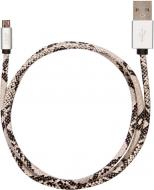Кабель JUST USB – microUSB 1 м (MCR-UNQ-SNK)