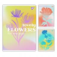 Тетрадь для записей YES А4 48 лист. клетка Lovely flowers 682012