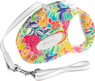 Поводок-рулетка Flexi Fashion Tropic M до 25 кг 5 м