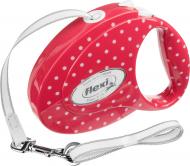 Повідець-рулетка Flexi Fashion Small Dots M до 25 кг 5 м