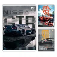 Тетрадь для записей YES А4 48 лист. клетка Sport car 682000