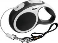 Поводок-рулетка Flexi Vario XS черный с серым до 8 кг 3 м