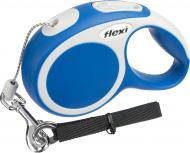 Поводок-рулетка Flexi Vario XS синий с серым до 8 кг 3 м