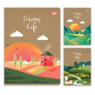 Зошит для записів YES А4 48 арк. клітинка крафт Green life 681999 Зошит для записів YES А4 48 арк. клітинка крафт Green life 681999