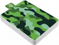 SSD-накопитель Seagate One Touch Camo Green 500GB Portable USB 3.0 (STJE500407)