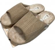 Тапки домашние Gemelli Нежность р.38 коричневый