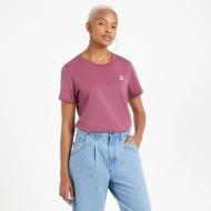 Футболка Converse Embroidered Star Chevron Left Chest Tee 10020804-A18 р.XL бордовый