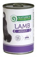 Консерва для всех пород Nature's Protection Adult Lamb 800 г (ягненок) 800 г